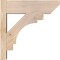 Ekena Millwork Merced Slat Smooth Outlooker, Douglas Fir, 5 1/2"W x 16"D x 16"H OUT06X16X16MRC06SDF - alternate 4